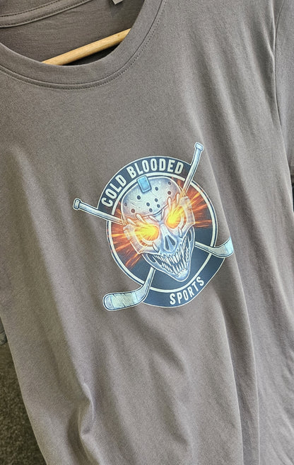 CBS Skull T-Shirt - Charcoal